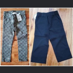 Two (2) New 3 Year Old Pants